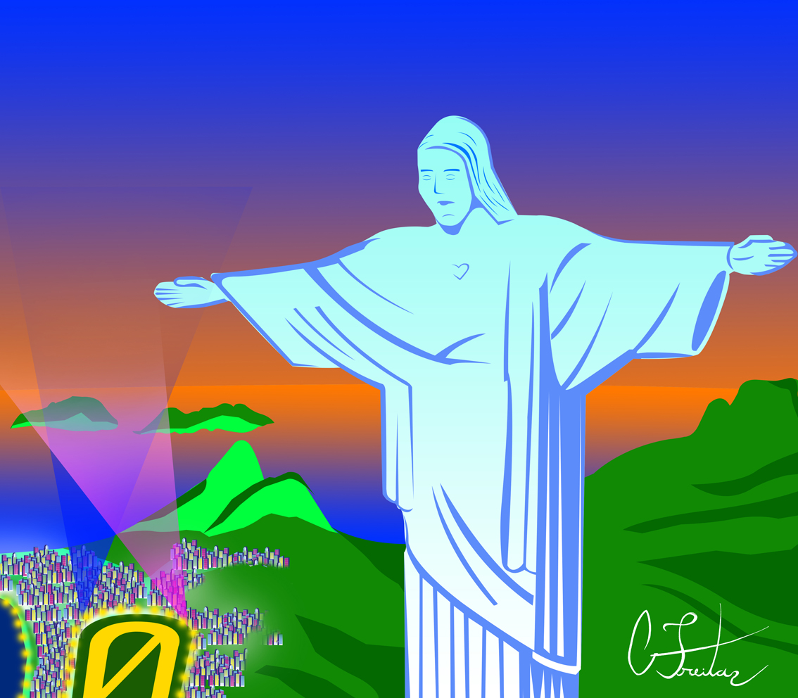 Eu amo Rio (Cristo Redentor)