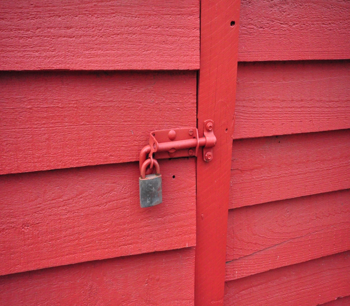 A porta vermelha